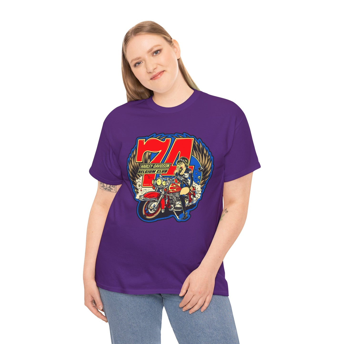 Harley Davidson 74 Biker Classic Tee