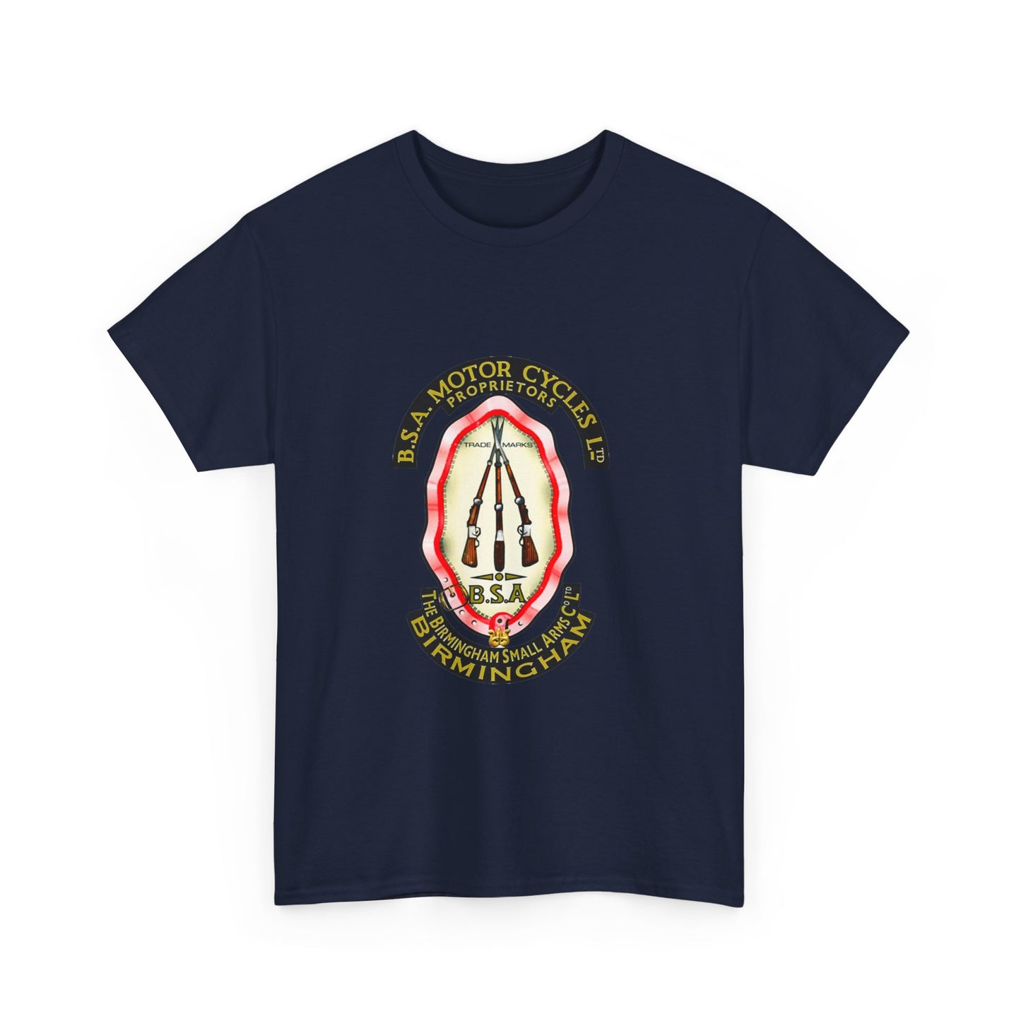 Sporting BSA Rifles T-Shirt - Elegant Design for Outdoor Enthusiasts