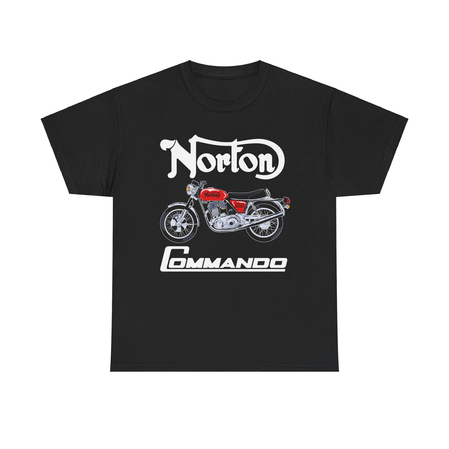 Norton Commando T-Shirt: Classic Fit with Gildan® 5000 Heavy Cotton™