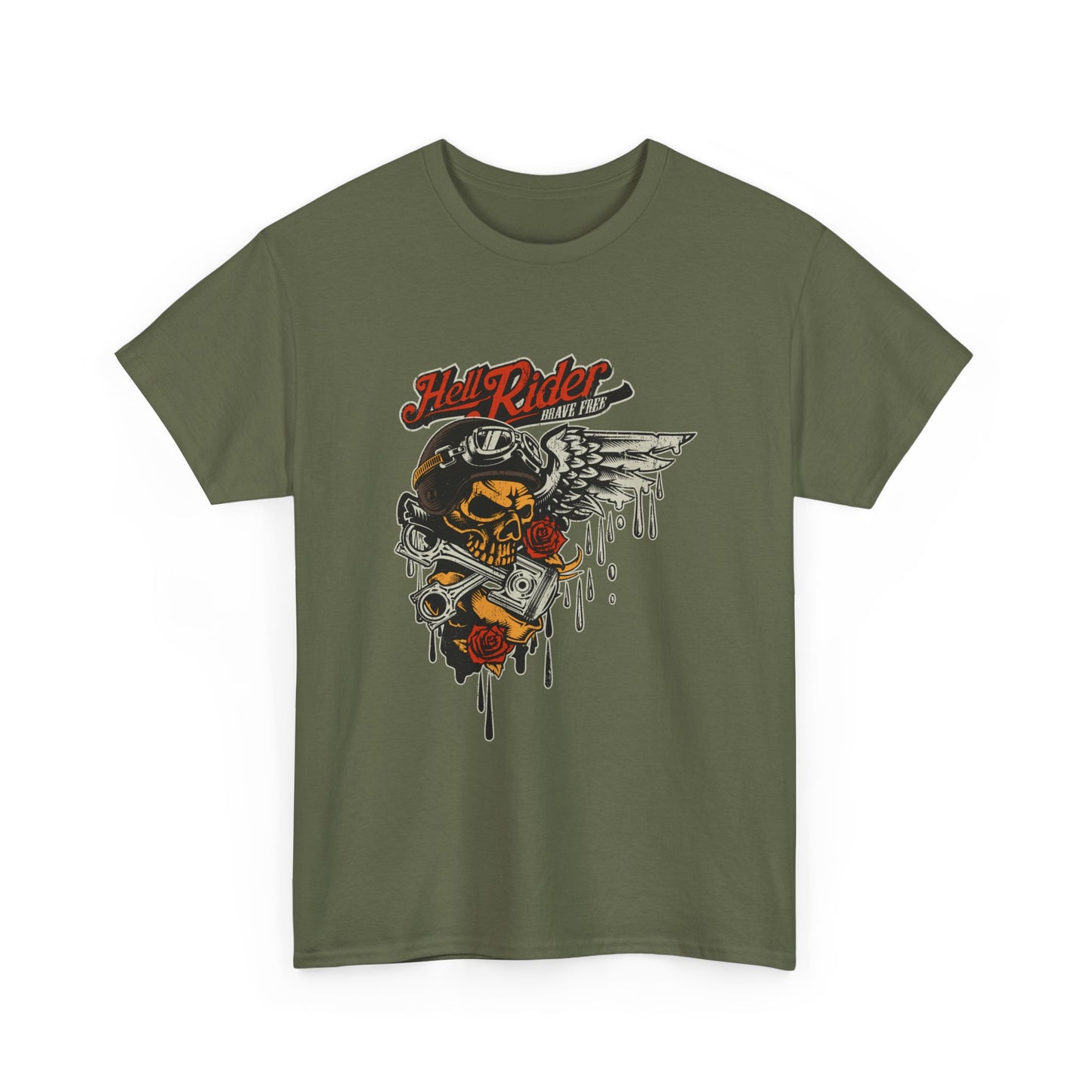 Hell Riders Classic Fit T-Shirt - Quality Fabric, Fearless Design