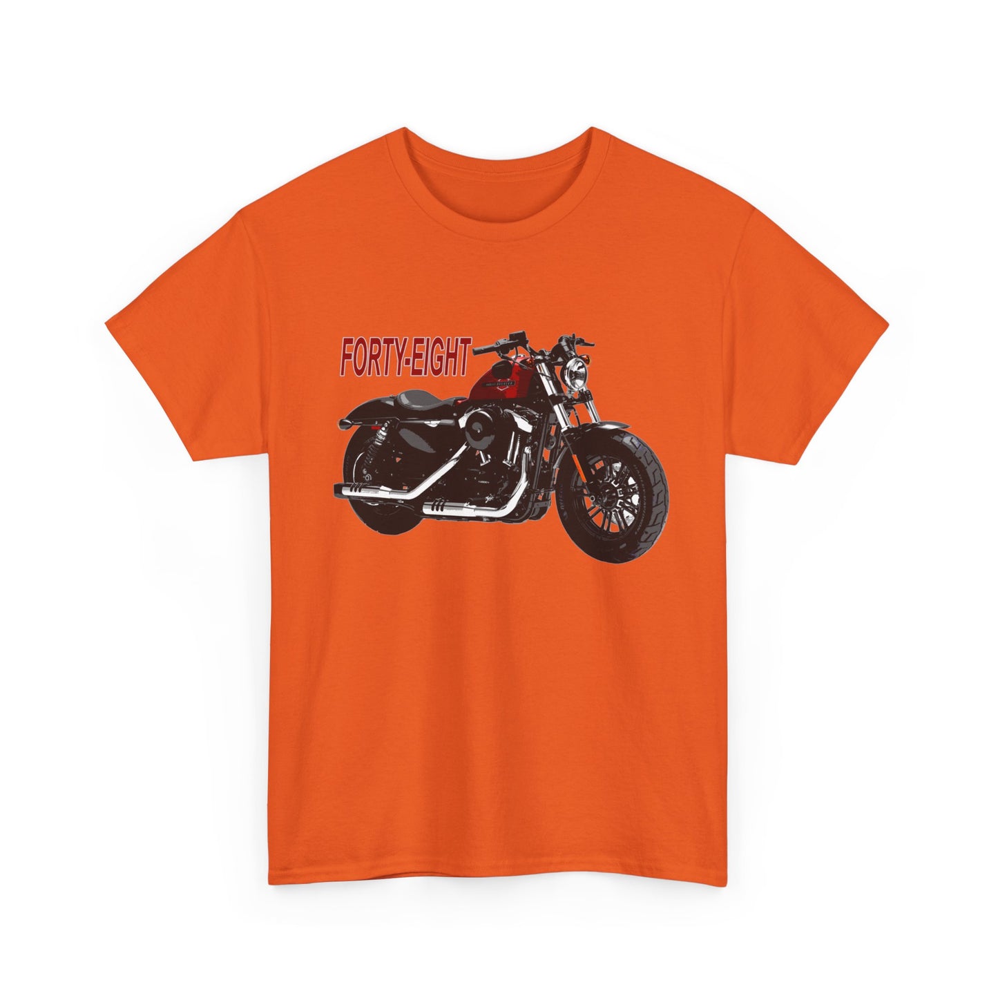 Harley Davidson 48 Unisex T-Shirt | Gildan® 5000 Heavy Cotton™ - Stylish & Comfortable, Great for Bikers of All Styles
