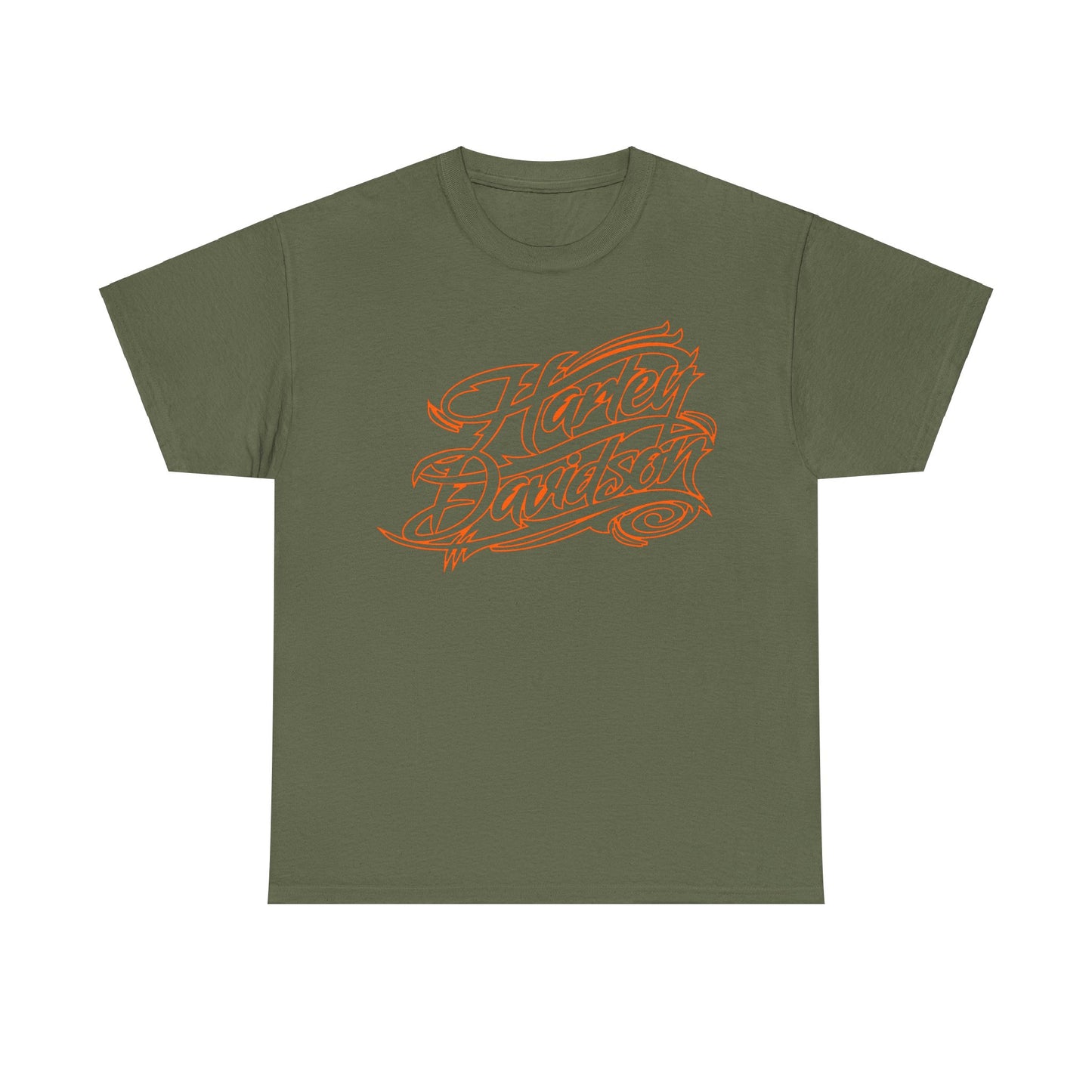 Harley Davidson Classic Fit Tee: Stylish Heavy Cotton Comfort