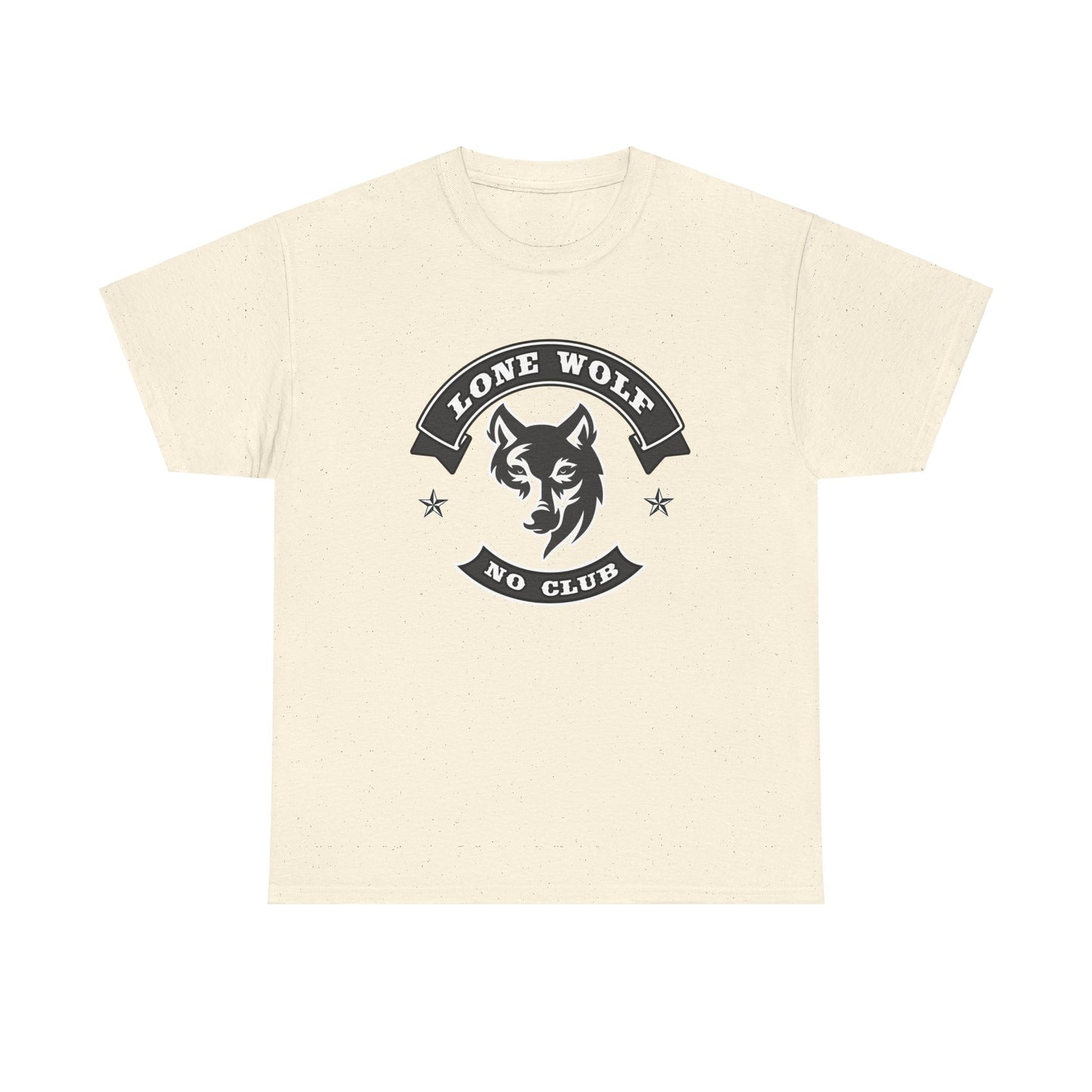 Lone Wolf Tee Shirt - Gildan® 5000 Heavy Cotton™, Classic Fit for the Independent Rider