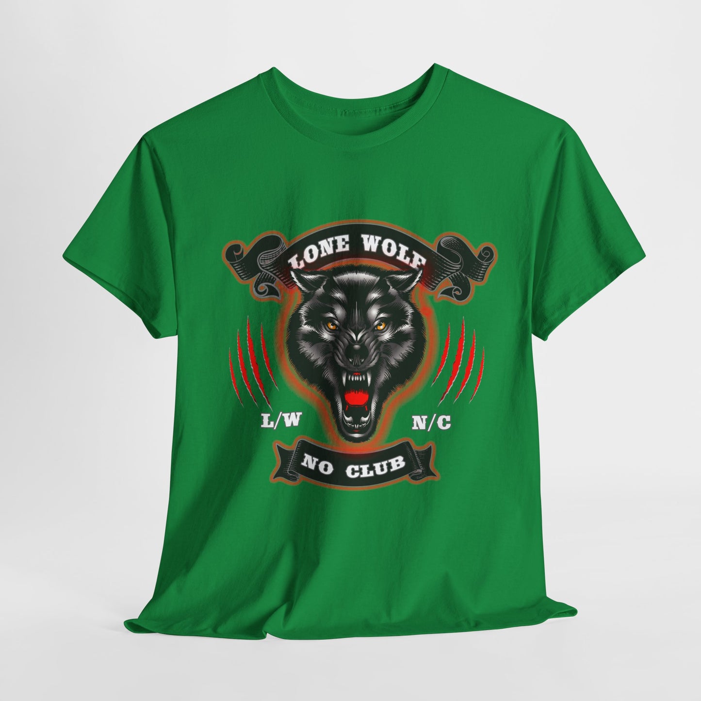 Lone Wolf, No Club Classic Tee