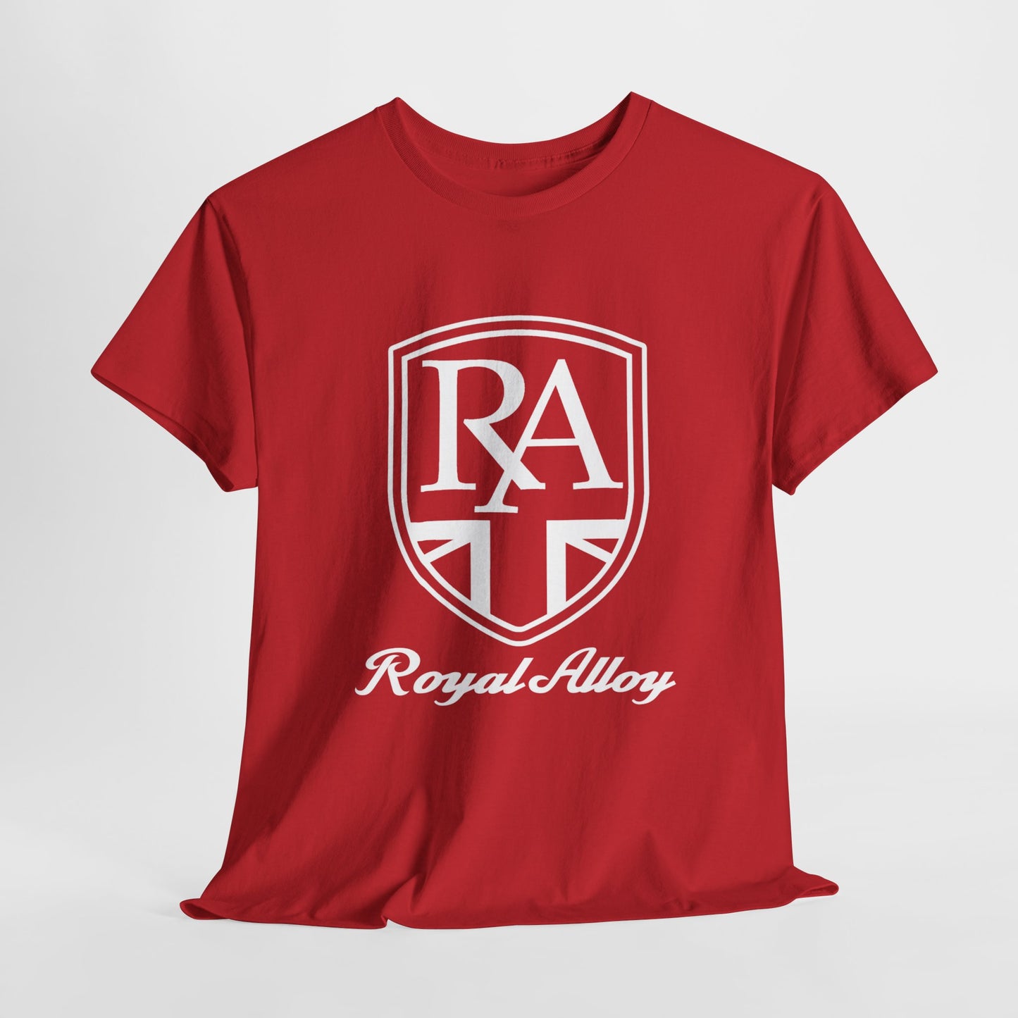 Sleek & Durable: Royal Alloy Scooter Tee in Heavy Cotton