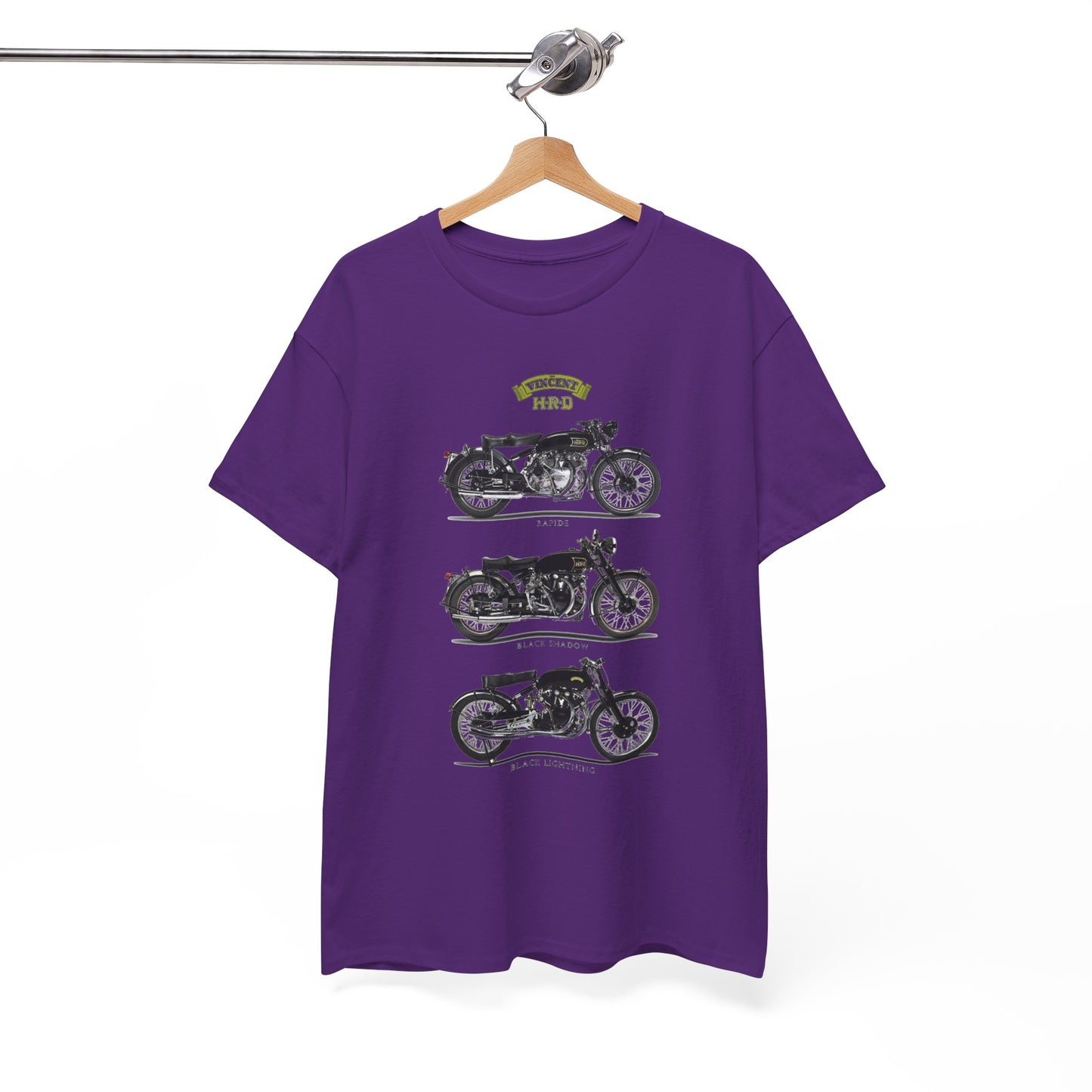 Elevate Your Style with Vincent HRD Vintage Poster Tee with Gildan® 5000's Classic Fit