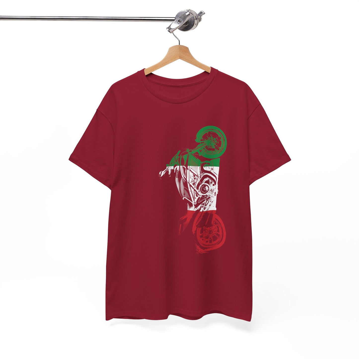 Ducati Diavel Biker T-Shirt - Gildan® 5000 Heavy Cotton™, Perfect Fit for Every Rider