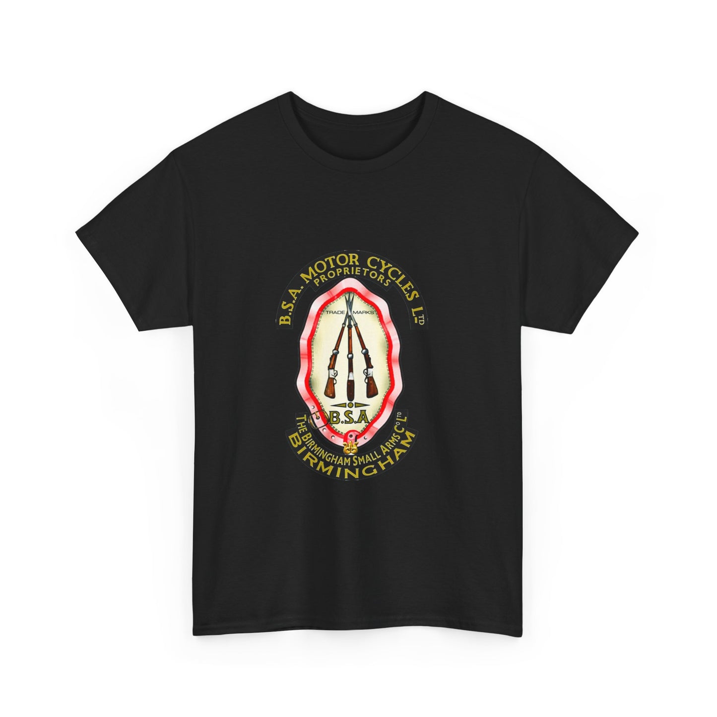 Sporting BSA Rifles T-Shirt - Elegant Design for Outdoor Enthusiasts