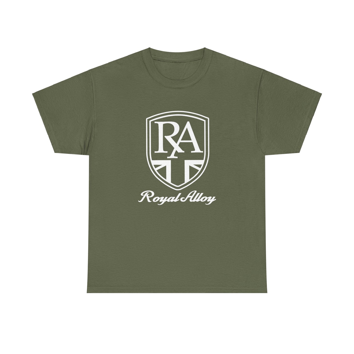Sleek & Durable: Royal Alloy Scooter Tee in Heavy Cotton