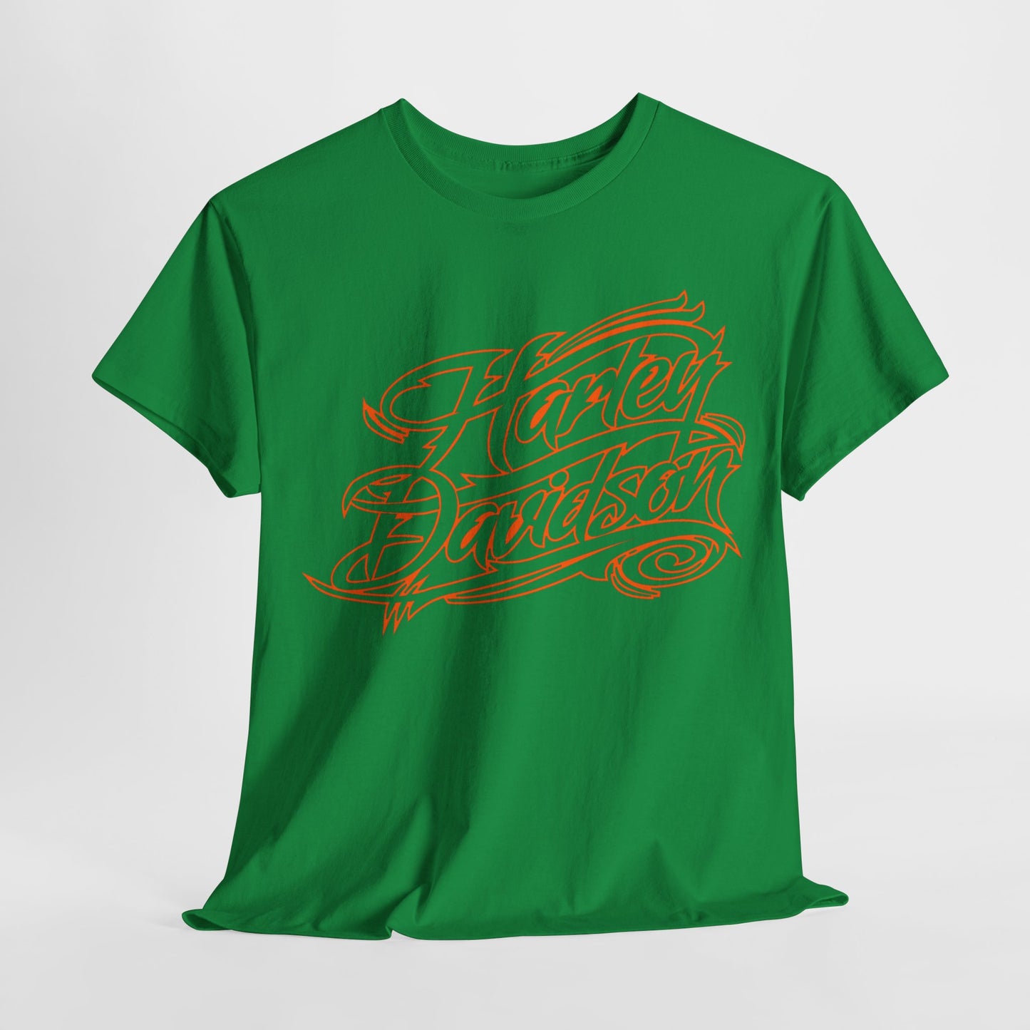 Harley Davidson Classic Fit Tee: Stylish Heavy Cotton Comfort