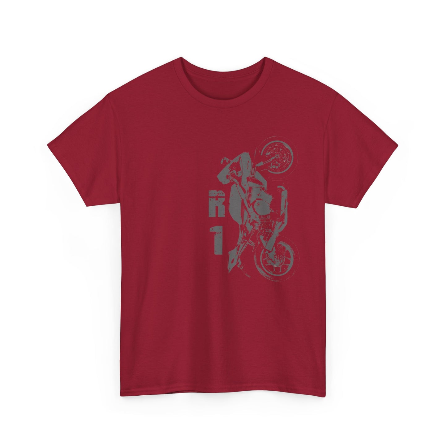 Breathable and Comfortable Cotton Yamaha R1 Motorcycle Tee