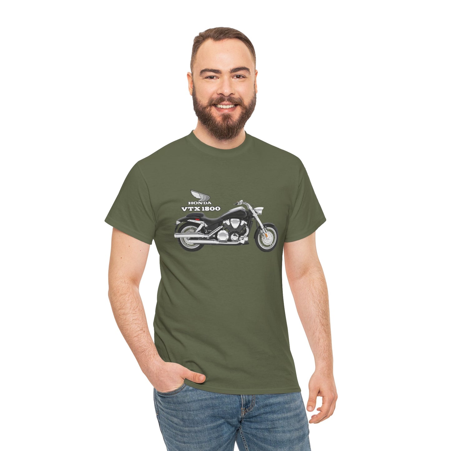 Classic Rib Collar Honda VTV 1800 T-Shirt