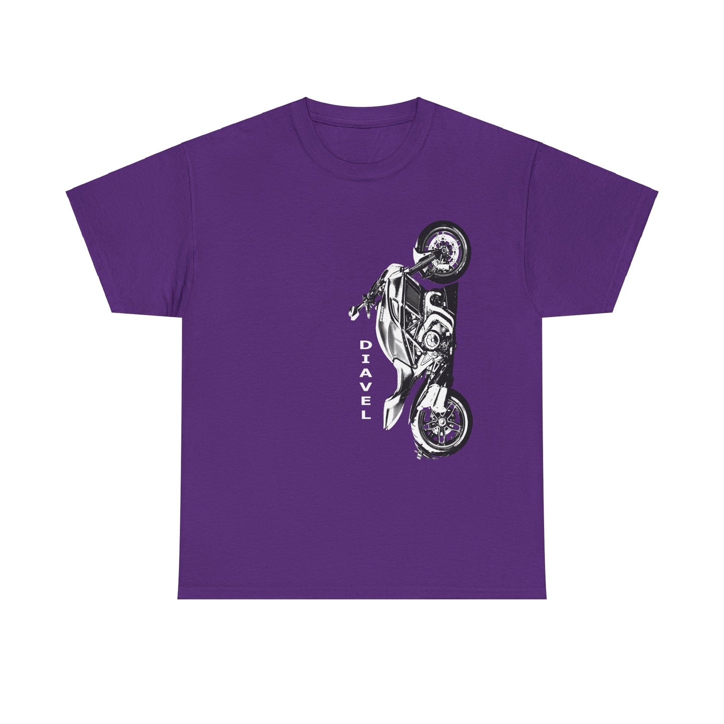 Ducati Diavel Biker T-Shirt | Gildan® 5000 Heavy Cotton™ - Rugged Style, Classic Fit for Motorcycle Lovers