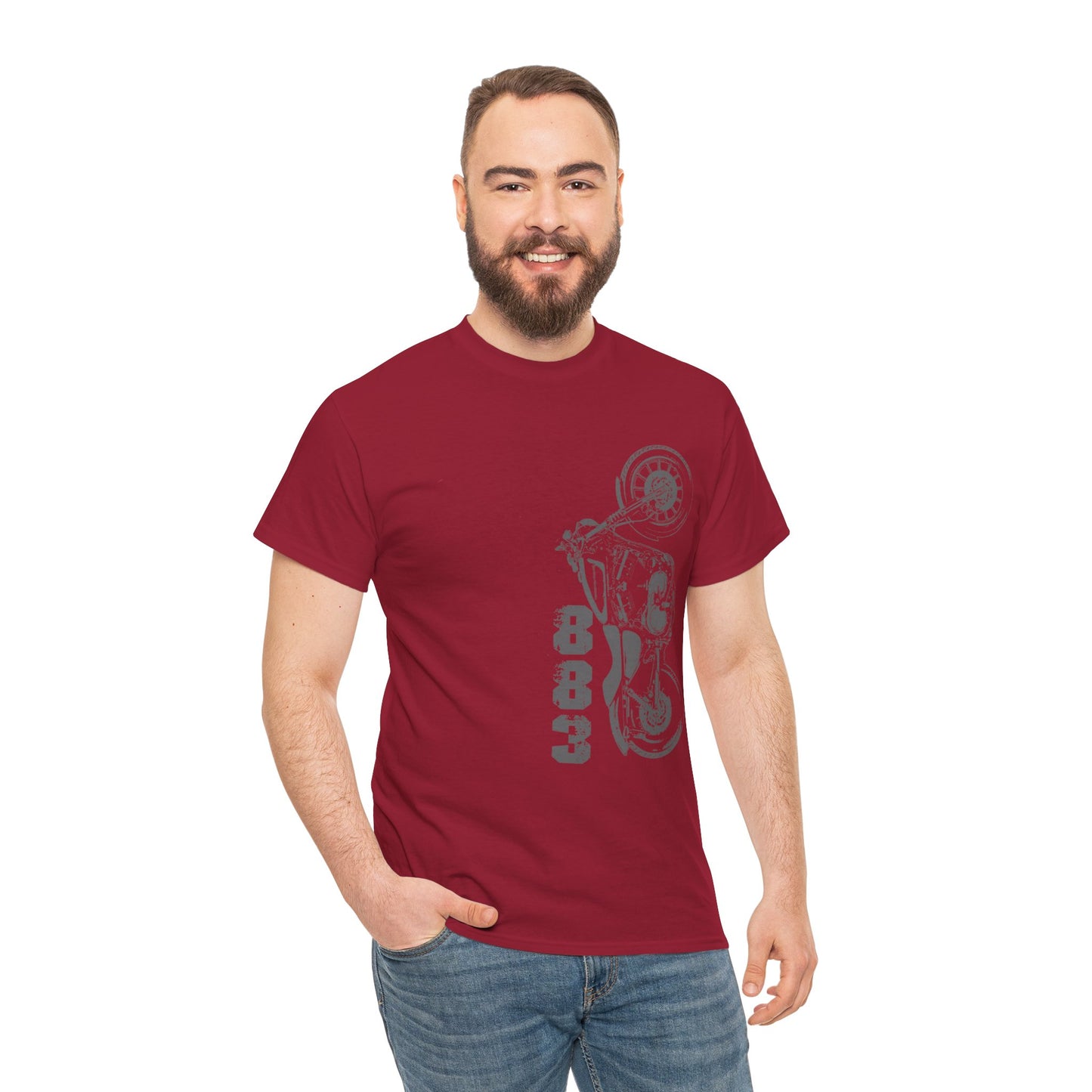 Harley Davidson 883 T-Shirt - Perfect for Bikers & Motorcycle Enthusiasts