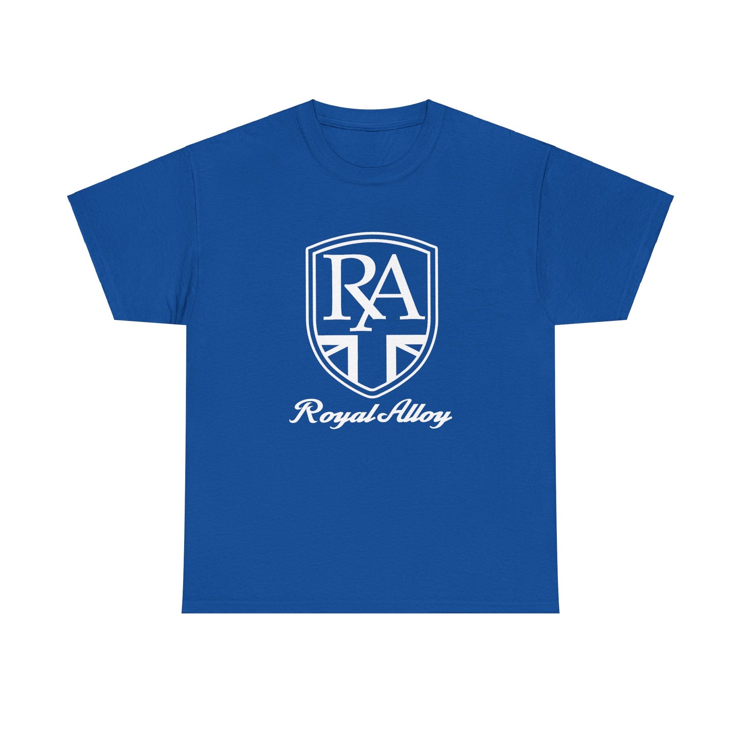 Sleek & Durable: Royal Alloy Scooter Tee in Heavy Cotton