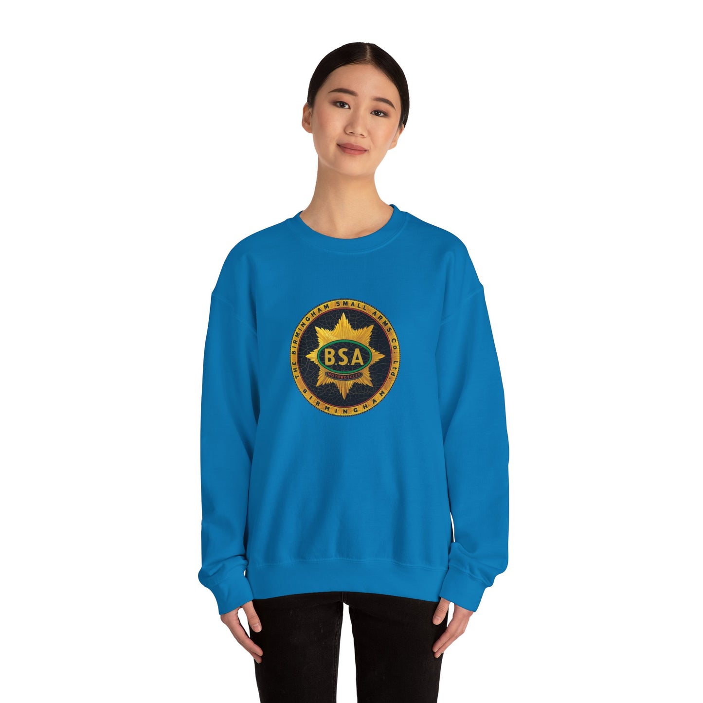 BSA Sweatshirt: Cozy Cotton-Polyester Classic Fit