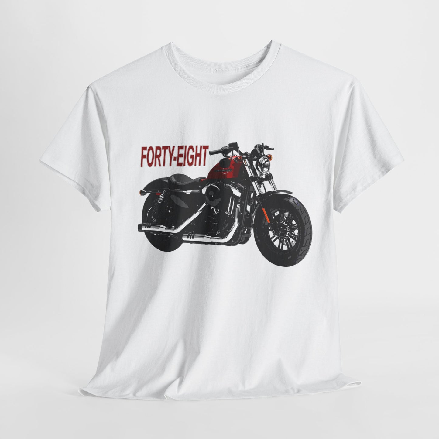 Harley Davidson 48 Unisex T-Shirt | Gildan® 5000 Heavy Cotton™ - Stylish & Comfortable, Great for Bikers of All Styles