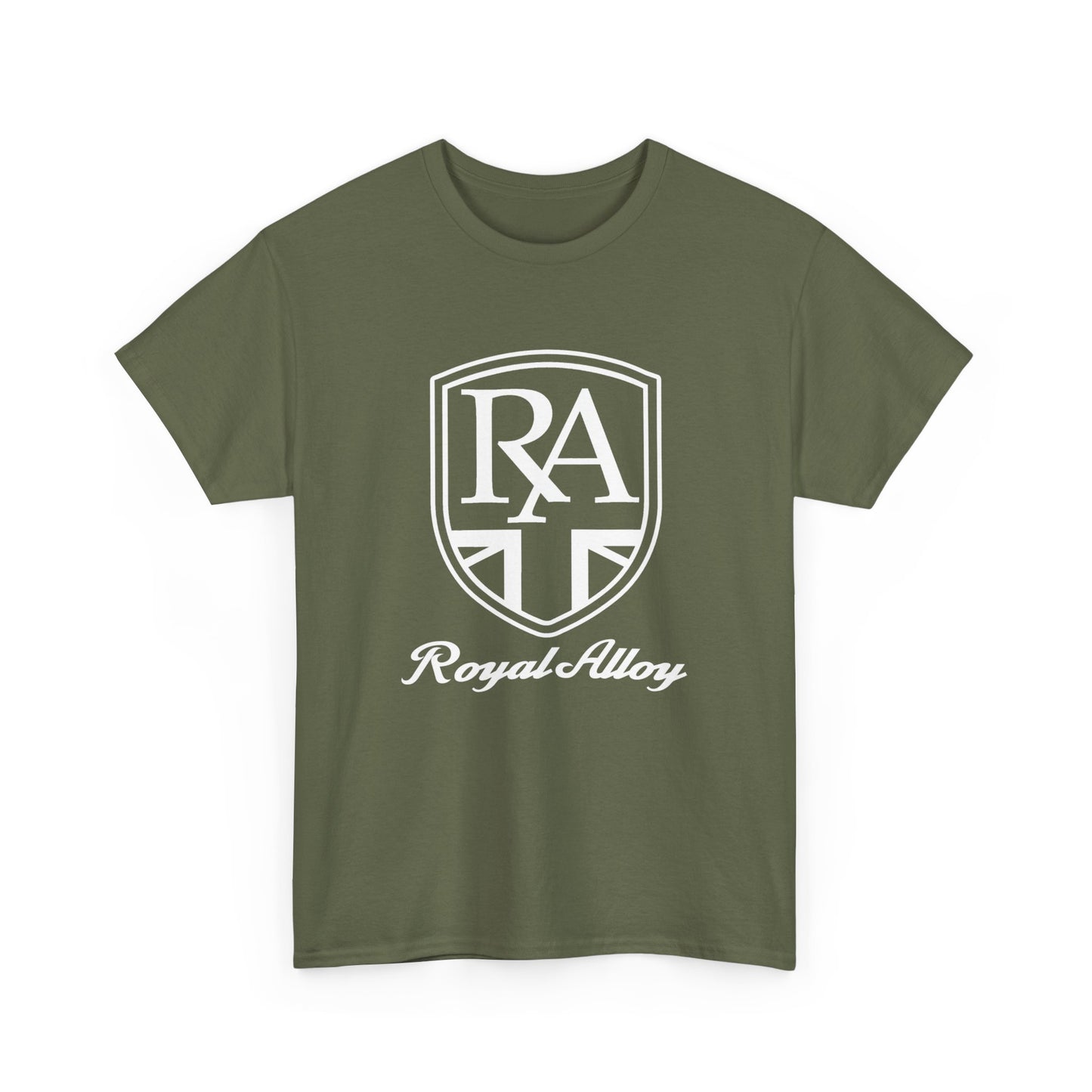Sleek & Durable: Royal Alloy Scooter Tee in Heavy Cotton