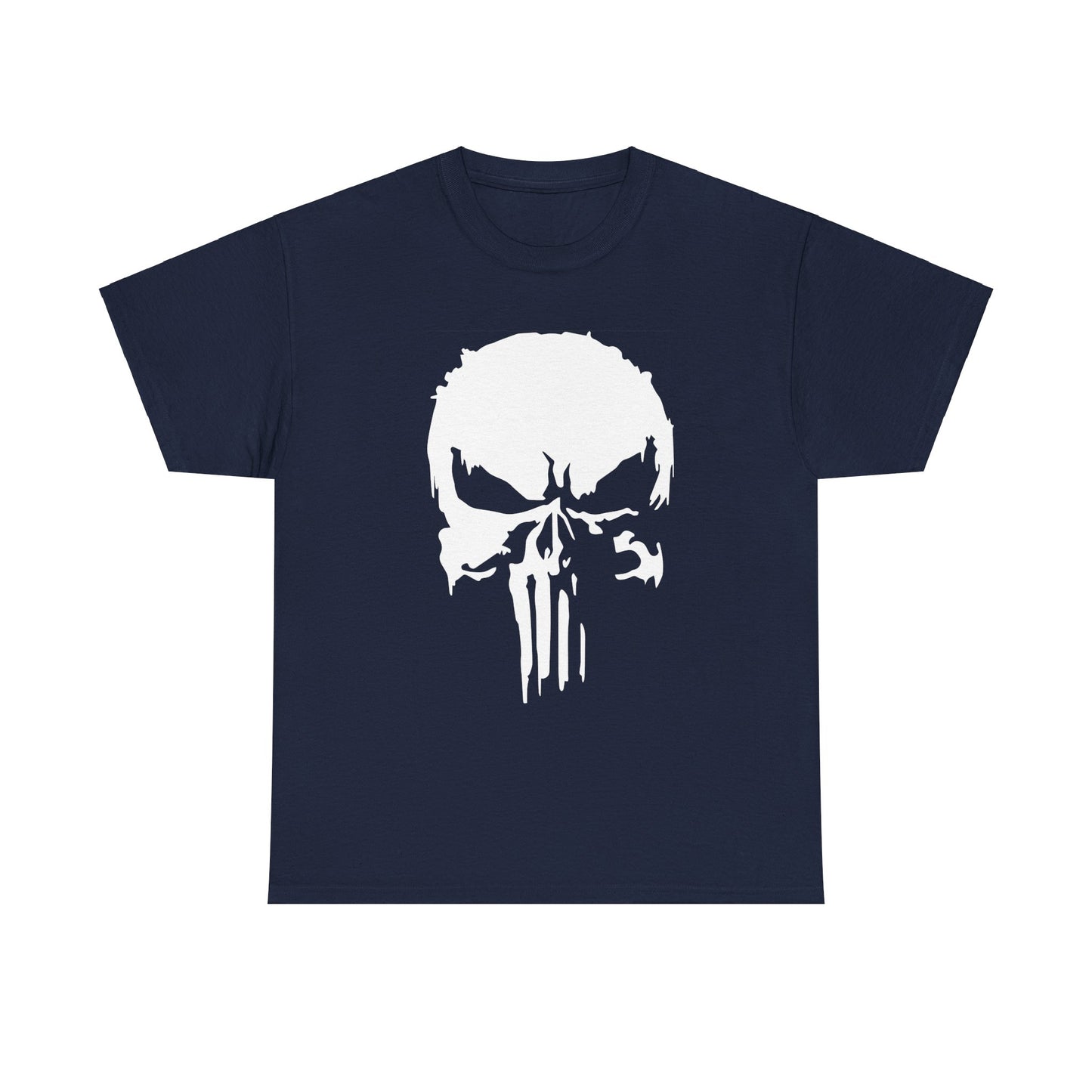 Edgy & Fierce: The Punisher Skull Tee | Gildan® 5000 Heavy Cotton™ - Classic Midweight Fabric for Comfort