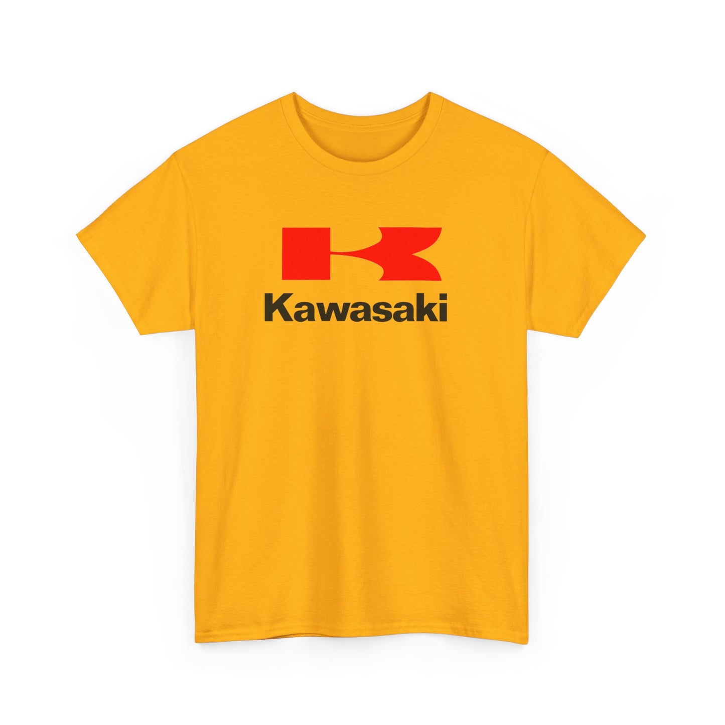 Ride in Style: Kawasaki Logo T-Shirt on Gildan® 5000 Heavy Cotton™