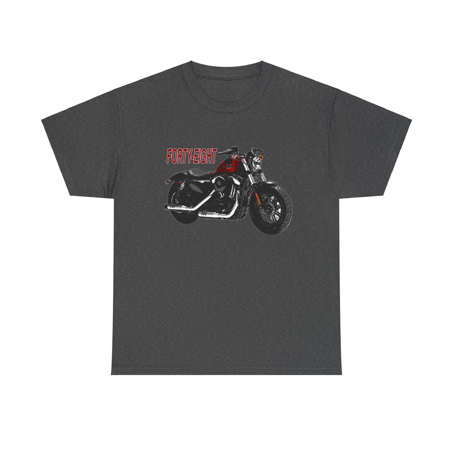 Harley Davidson 48 Unisex T-Shirt | Gildan® 5000 Heavy Cotton™ - Stylish & Comfortable, Great for Bikers of All Styles