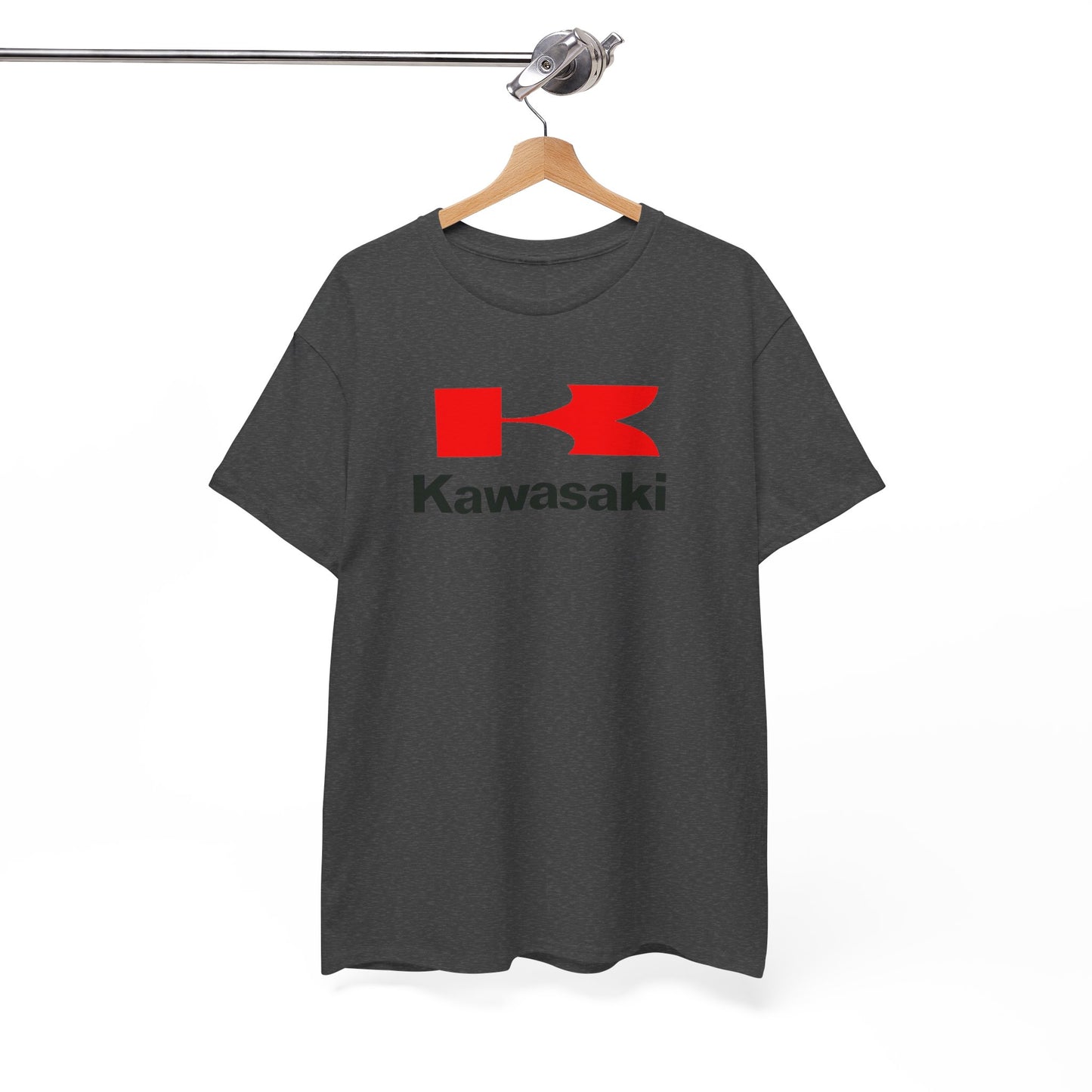 Ride in Style: Kawasaki Logo T-Shirt on Gildan® 5000 Heavy Cotton™