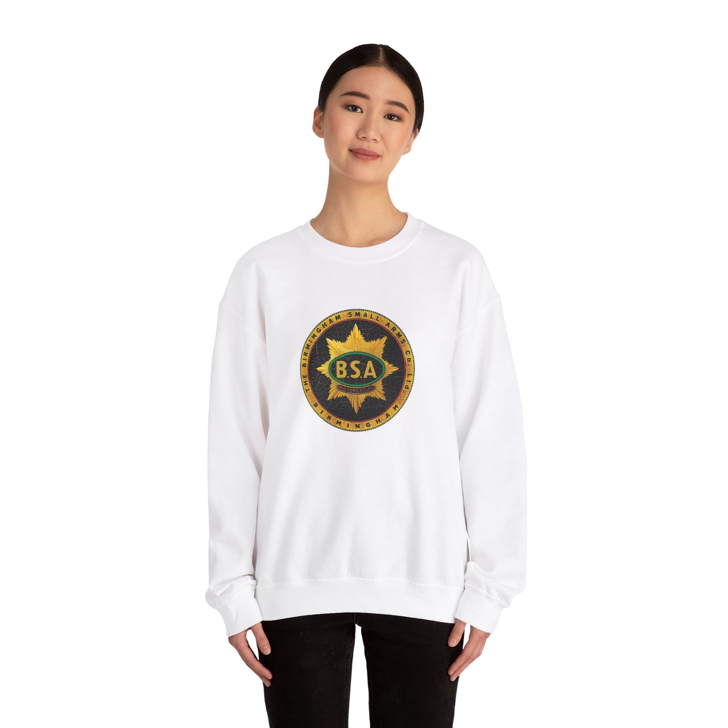 BSA Sweatshirt: Cozy Cotton-Polyester Classic Fit