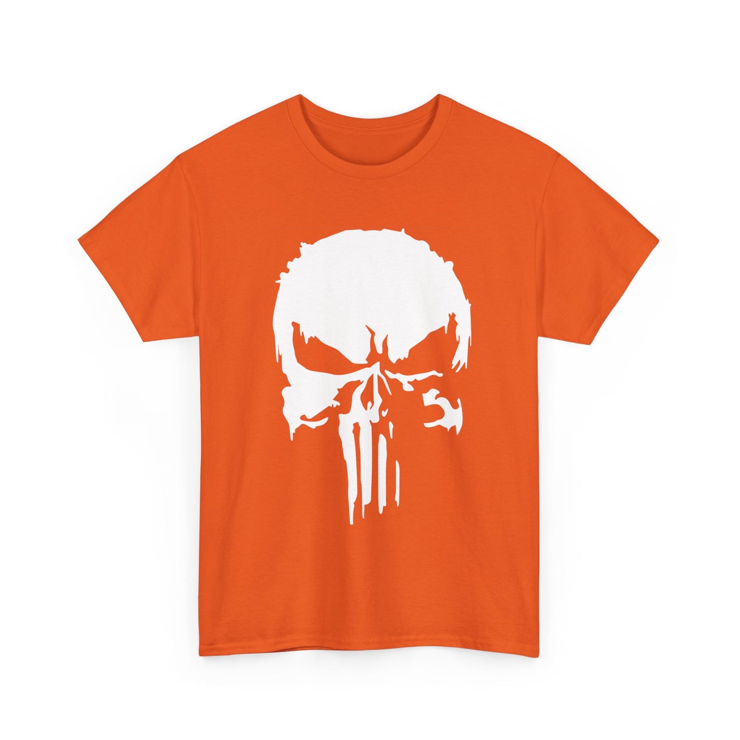 Edgy & Fierce: The Punisher Skull Tee | Gildan® 5000 Heavy Cotton™ - Classic Midweight Fabric for Comfort
