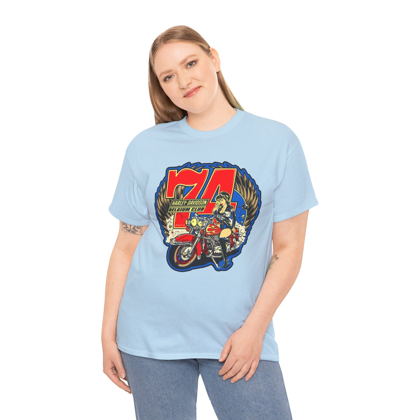 Harley Davidson 74 Biker Classic Tee