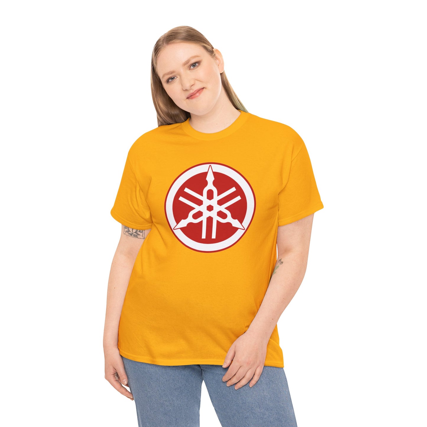 Yamaha Logo Shirt - Perfect Fit with Gildan 5000 Heavy Cotton™