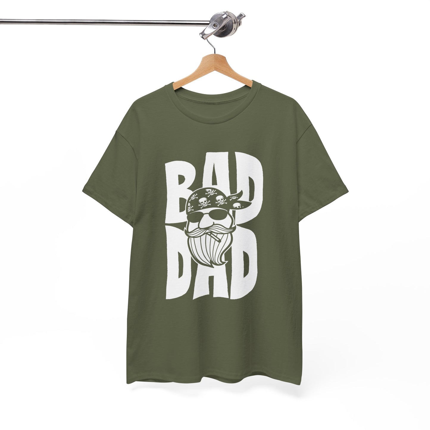Bad Dad Biker T-Shirt - Comfortable and Stylish for the Ultimate Biker Dad