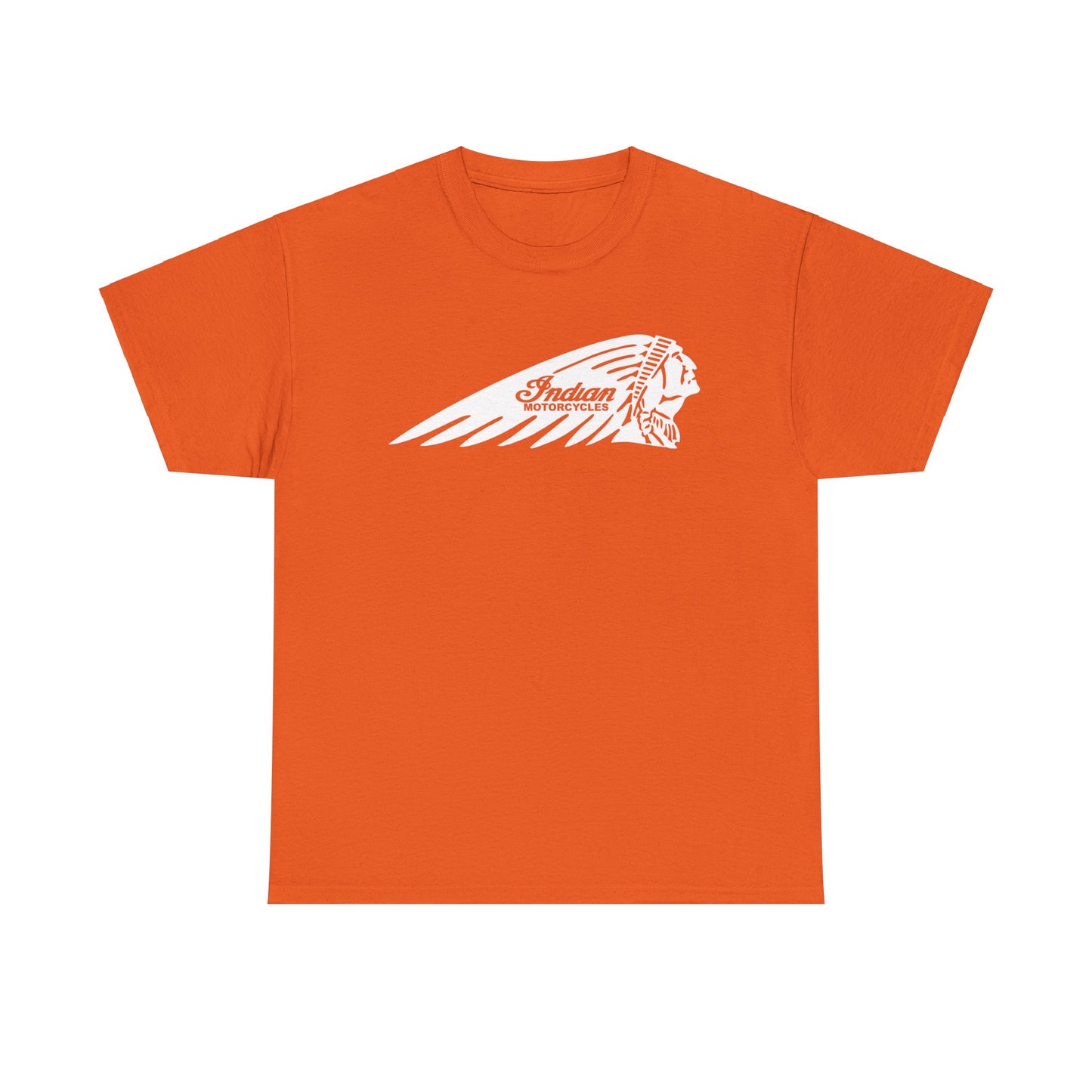 Indian Motorcycles Shirt | Gildan® 5000 Heavy Cotton™, Stylish Comfort for Bikers