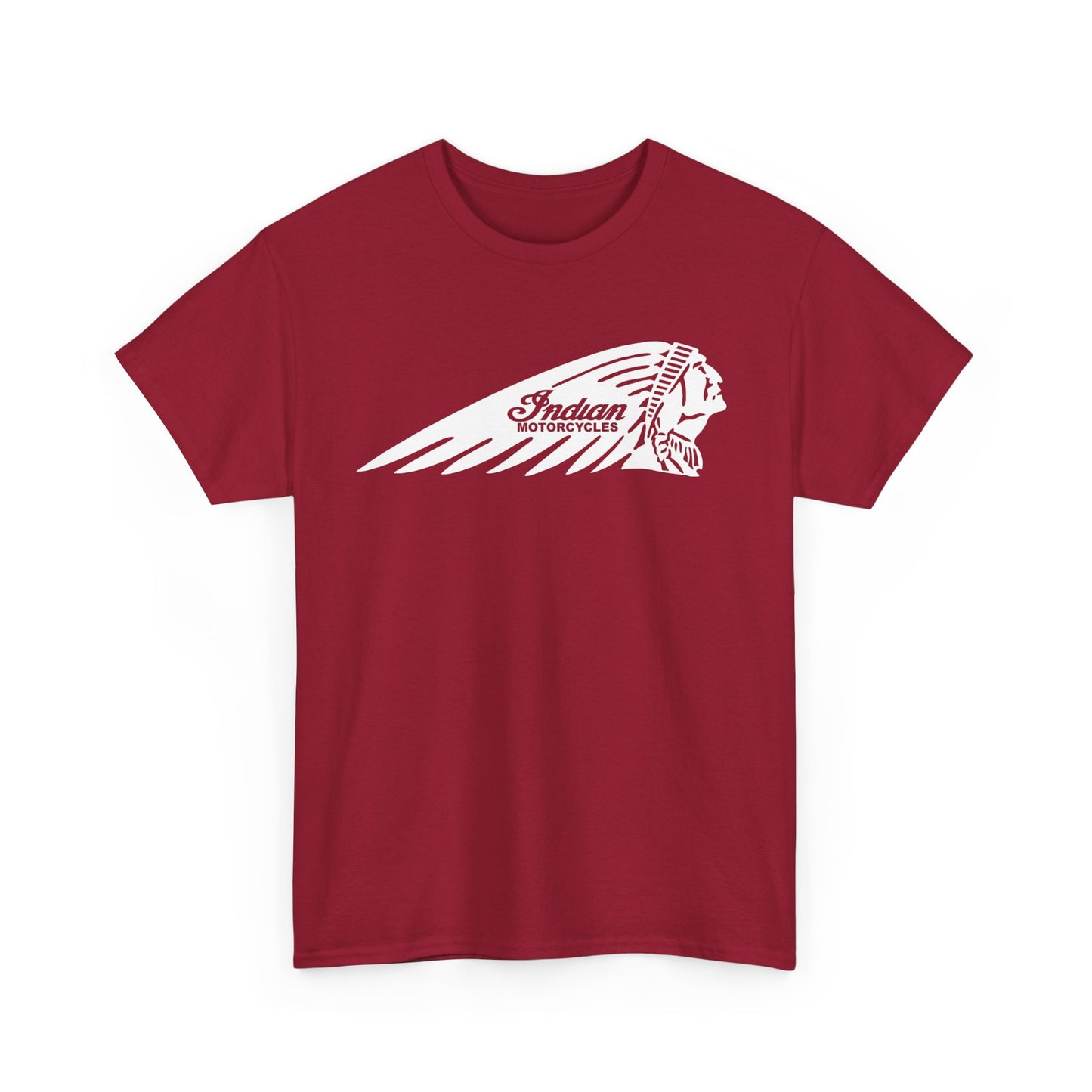 Indian Motorcycles Shirt | Gildan® 5000 Heavy Cotton™, Stylish Comfort for Bikers