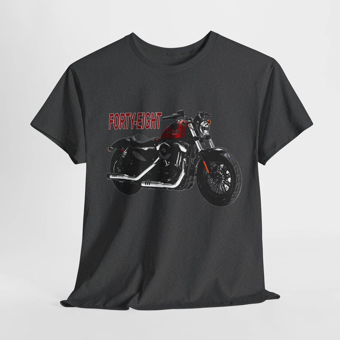 Harley Davidson 48 Unisex T-Shirt | Gildan® 5000 Heavy Cotton™ - Stylish & Comfortable, Great for Bikers of All Styles