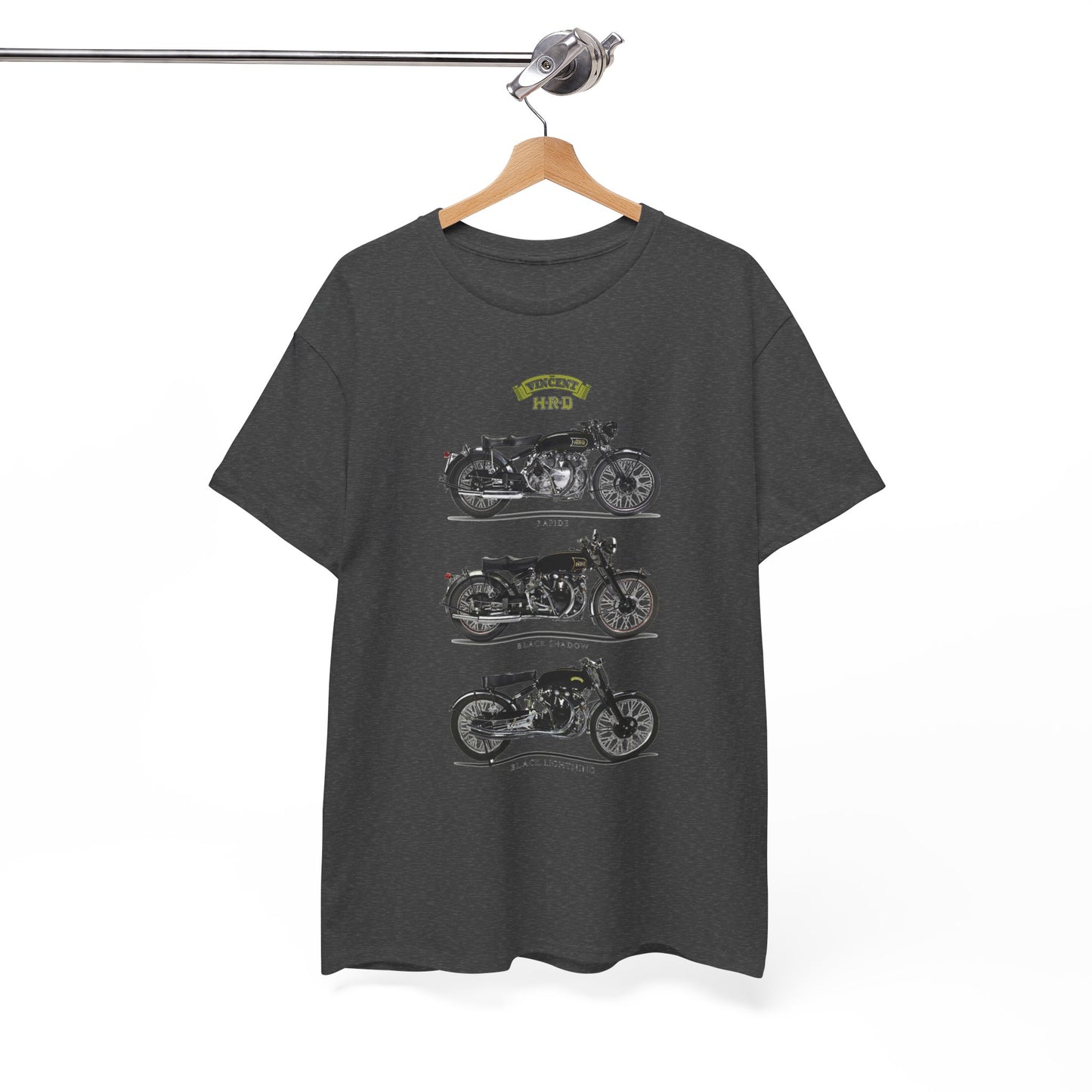 Elevate Your Style with Vincent HRD Vintage Poster Tee with Gildan® 5000's Classic Fit
