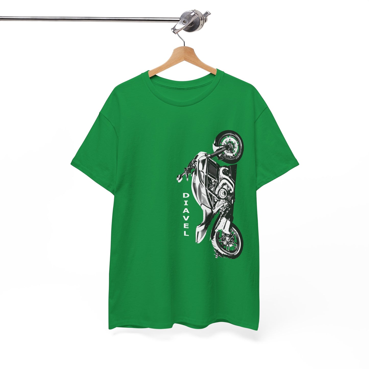 Ducati Diavel Biker T-Shirt | Gildan® 5000 Heavy Cotton™ - Rugged Style, Classic Fit for Motorcycle Lovers