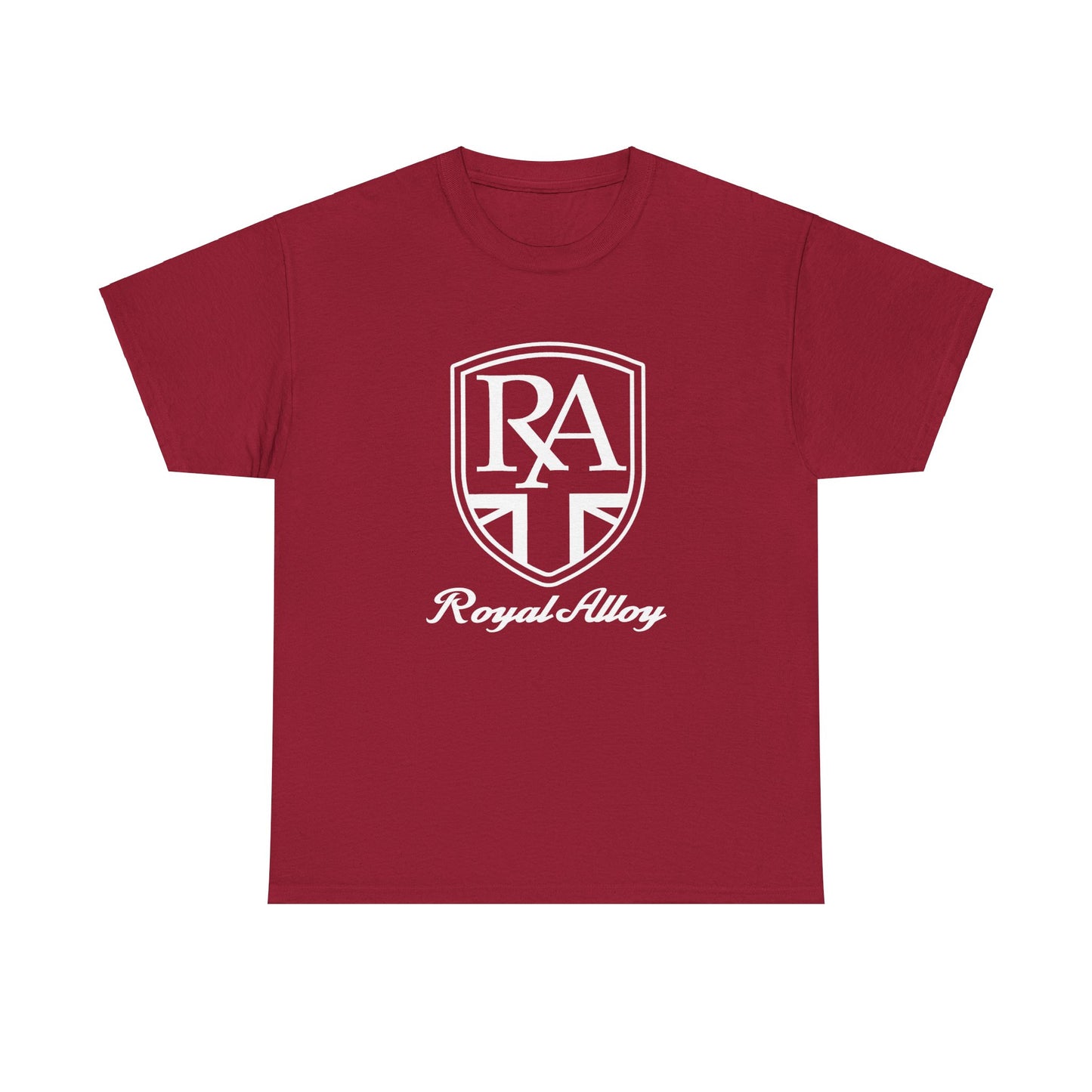 Sleek & Durable: Royal Alloy Scooter Tee in Heavy Cotton