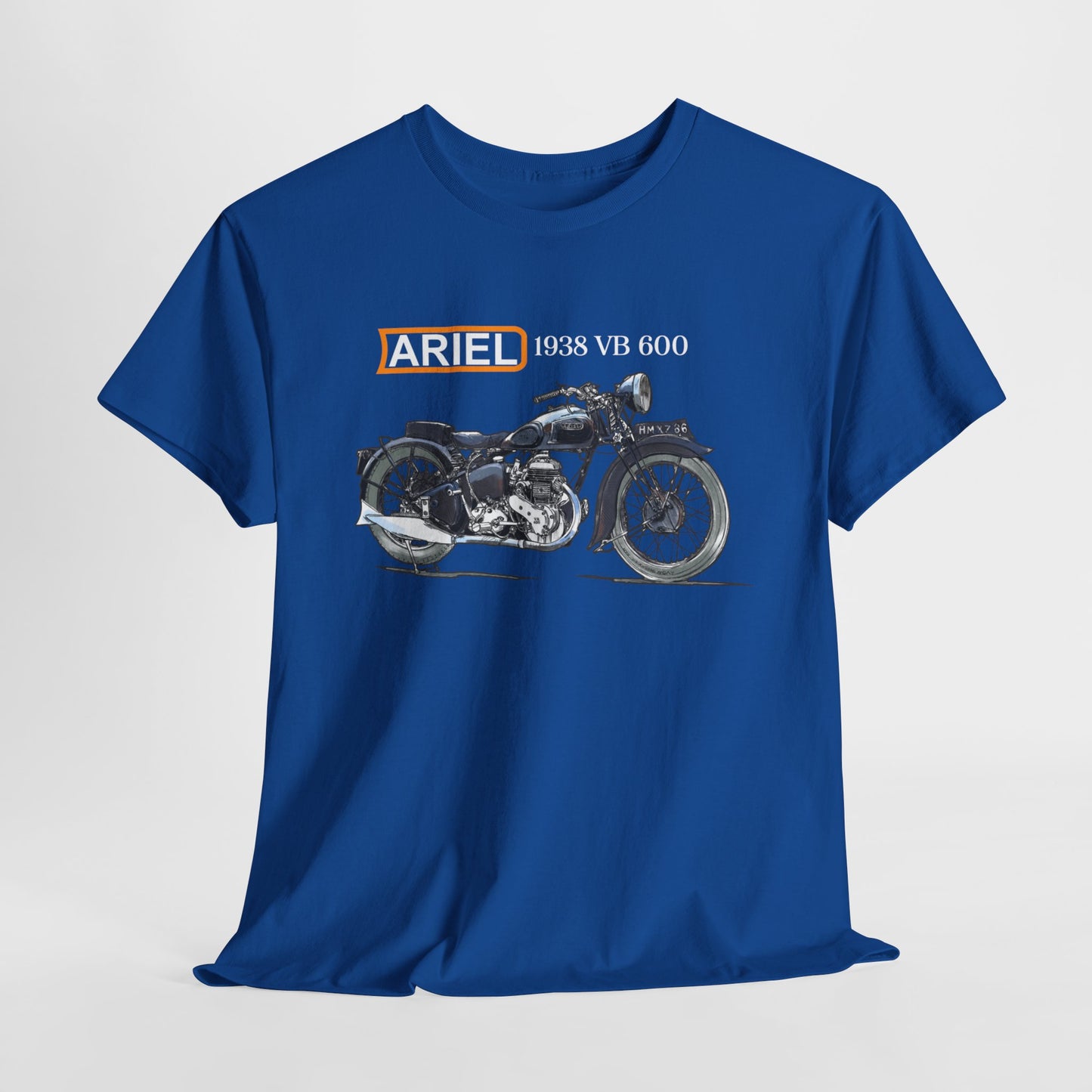 Ariel VB 1938 Vintage Motorcycle T-Shirt - Legendary Style for Riders