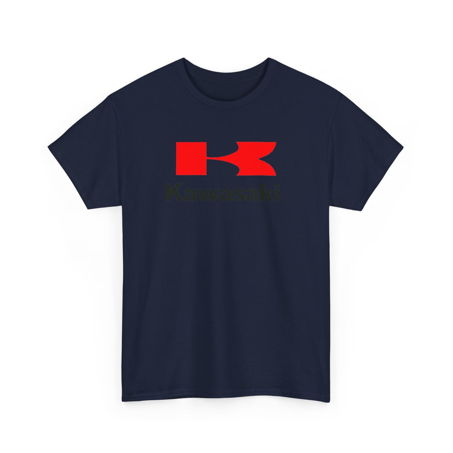 Ride in Style: Kawasaki Logo T-Shirt on Gildan® 5000 Heavy Cotton™