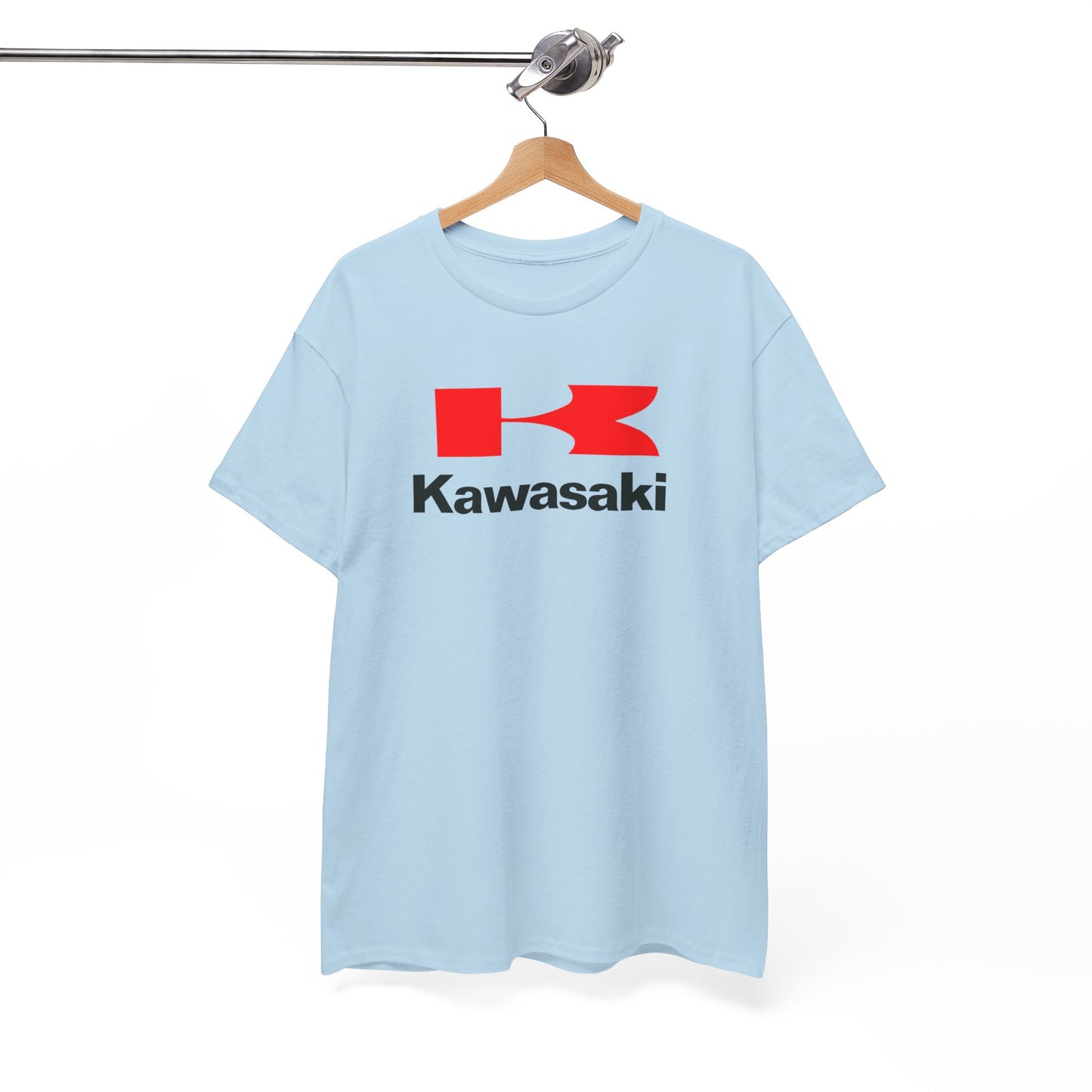 Ride in Style: Kawasaki Logo T-Shirt on Gildan® 5000 Heavy Cotton™