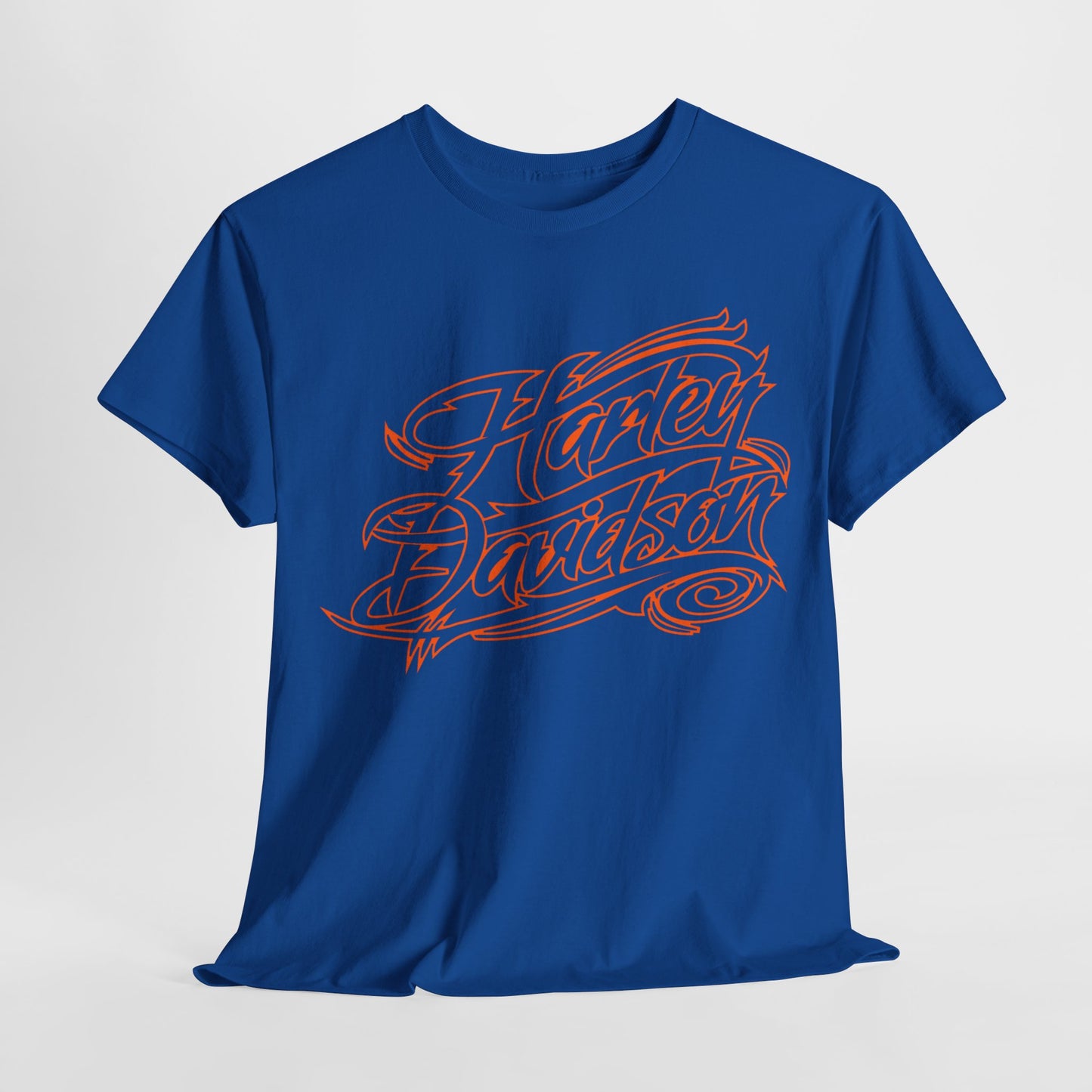 Harley Davidson Classic Fit Tee: Stylish Heavy Cotton Comfort