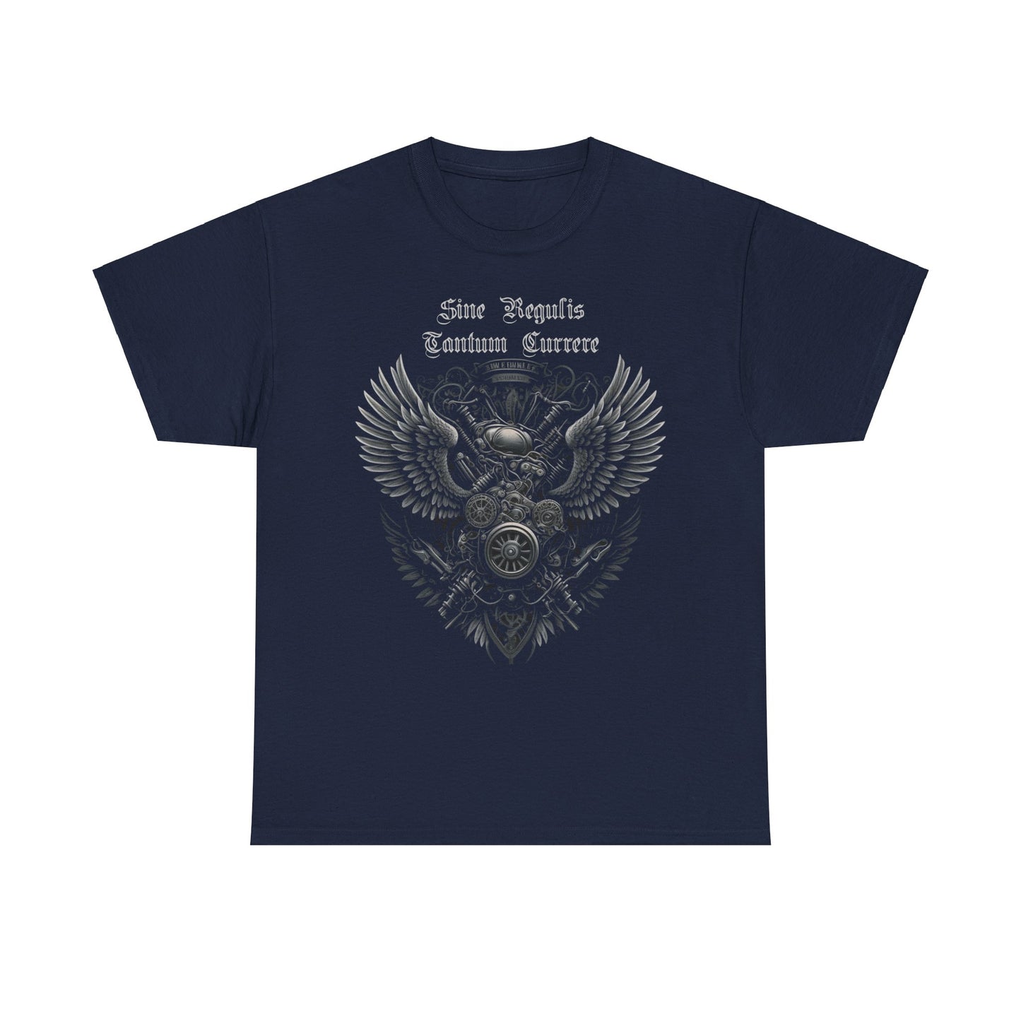 Experience Comfort and Style with the Sine Regulis, Tantum Currere No Rules, Just Ride Gildan® T-Shirt