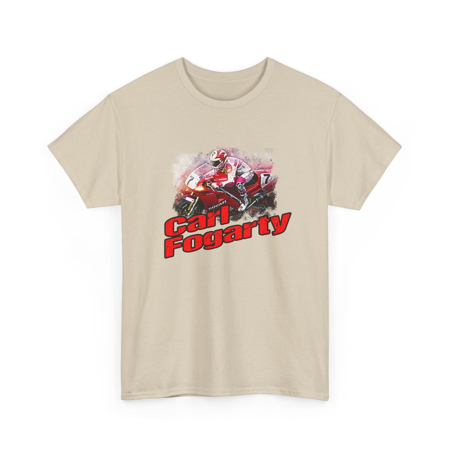 Heavy Cotton Carl Fogarty Motorcycle Legend Shirt