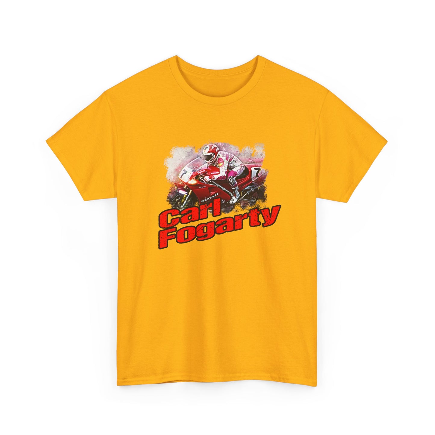 Heavy Cotton Carl Fogarty Motorcycle Legend Shirt