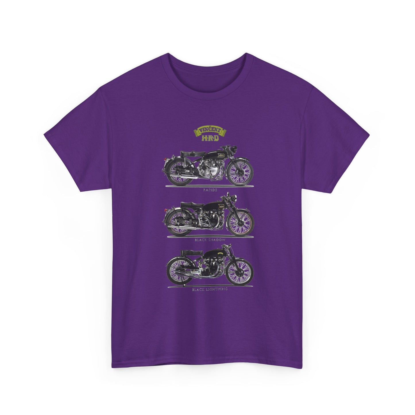 Elevate Your Style with Vincent HRD Vintage Poster Tee with Gildan® 5000's Classic Fit