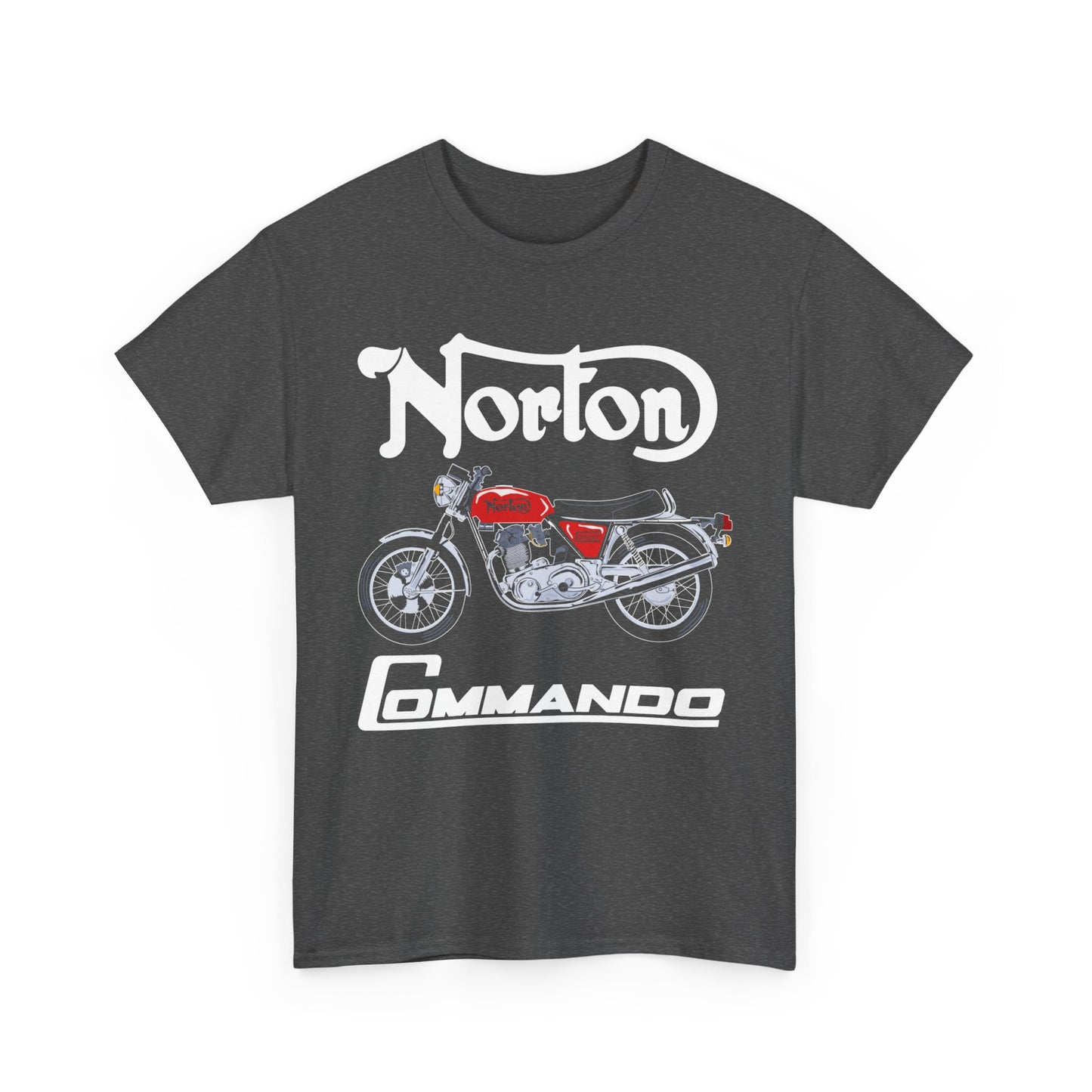 Norton Commando T-Shirt: Classic Fit with Gildan® 5000 Heavy Cotton™
