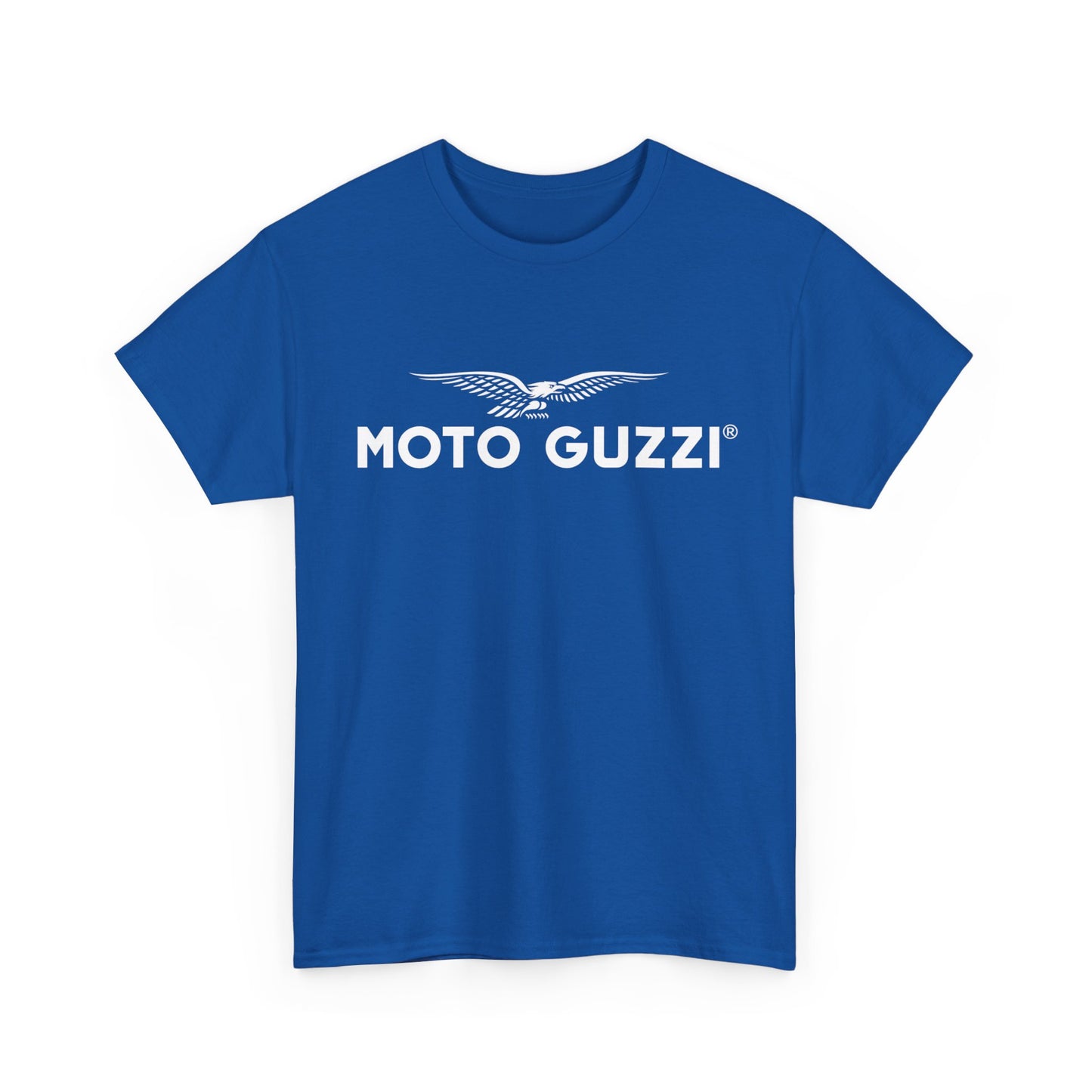 Moto Guzzi Heavy Cotton Logo Tee: Stylish, Durable, and Comfortable