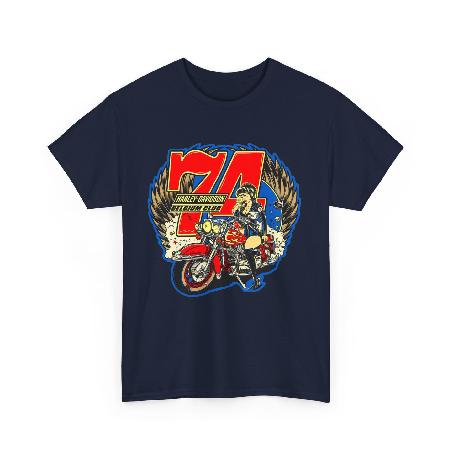 Harley Davidson 74 Biker Classic Tee