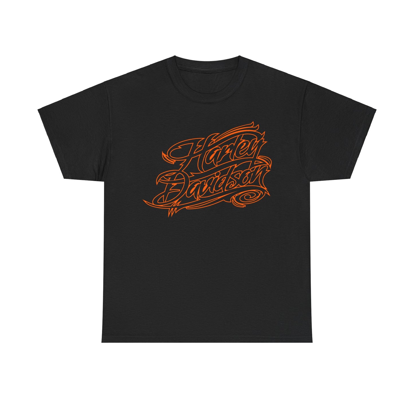 Harley Davidson Classic Fit Tee: Stylish Heavy Cotton Comfort