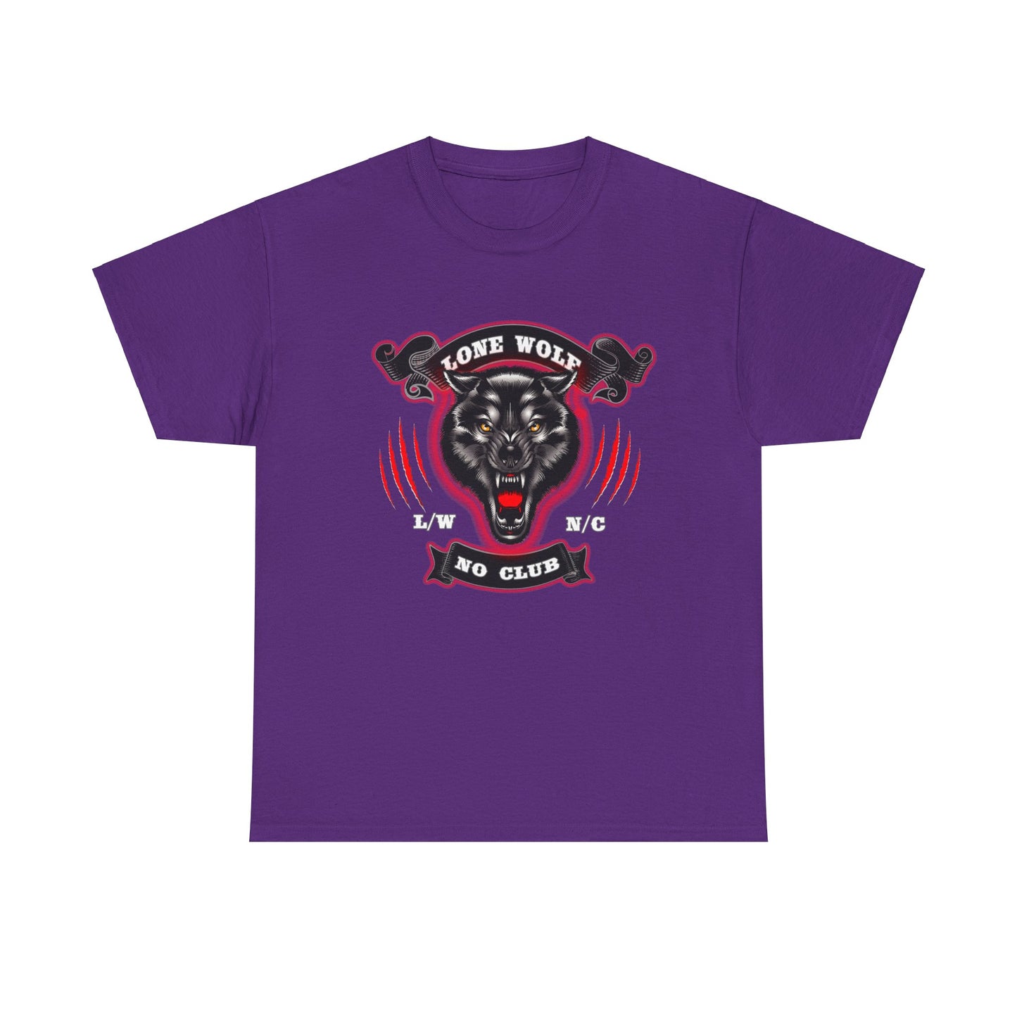 Lone Wolf, No Club Classic Tee
